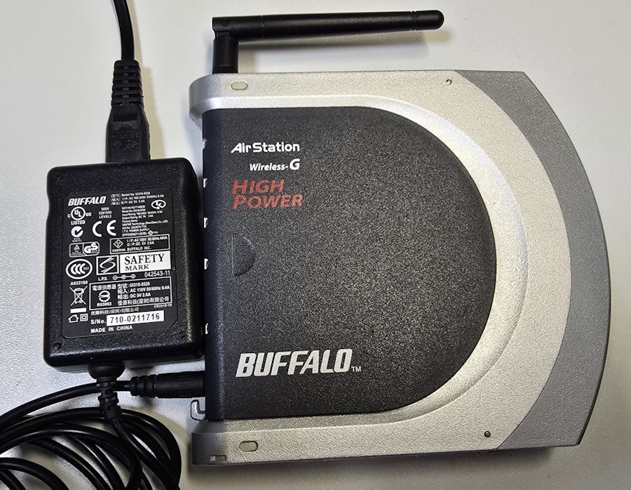 Buffalo AP before modification